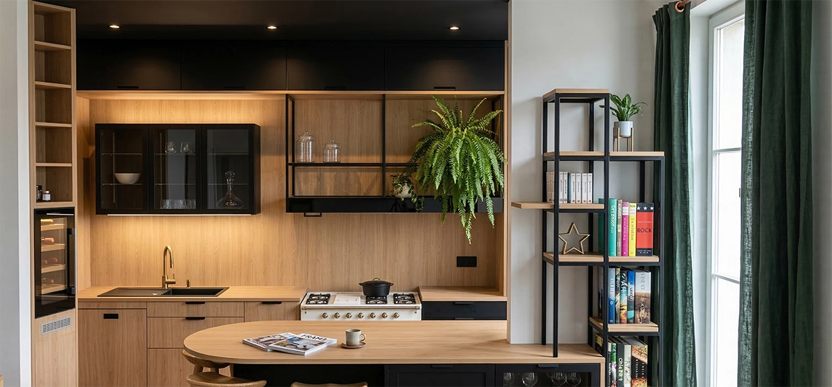 une cuisine rénovée par un architecte d'intérieur à Lyon